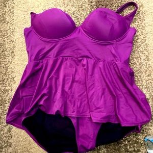 Size 3 torrid one peplum one piece